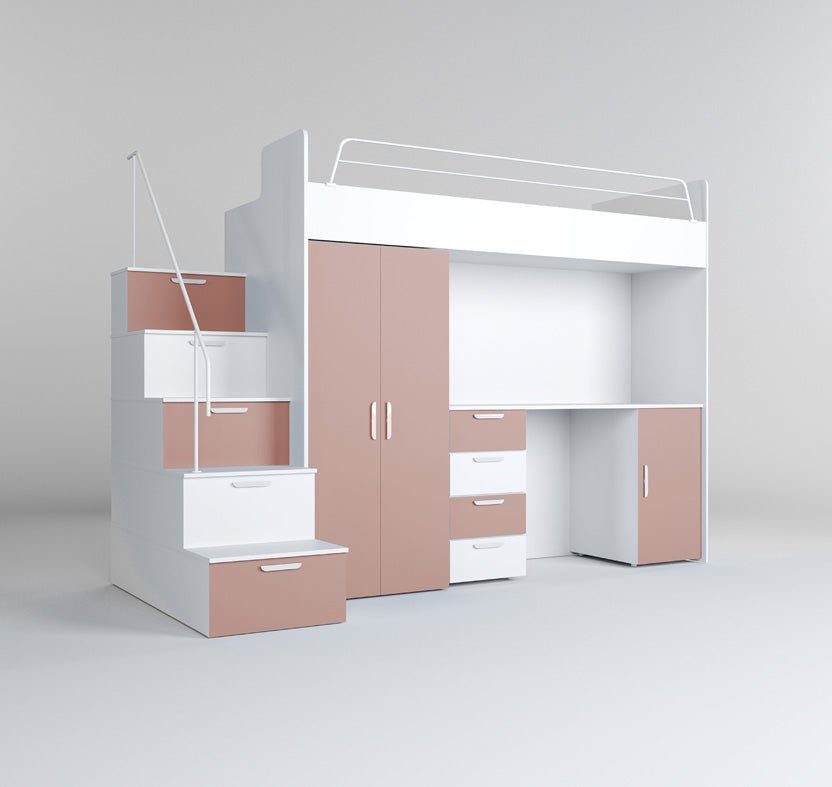 Kinderhochbett Dream Matte Oberfläche