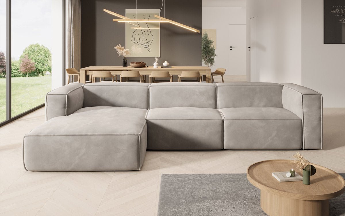 Designer Sofa Comfy in Samt
