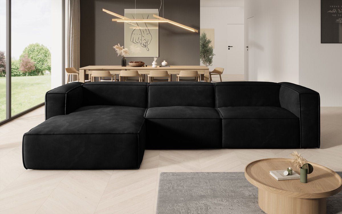 Designer Sofa Comfy in Samt