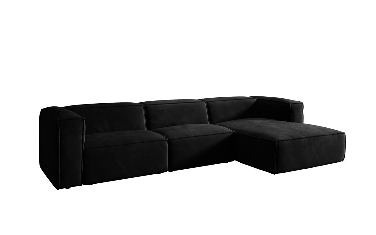 Designer Sofa Comfy L in Samt