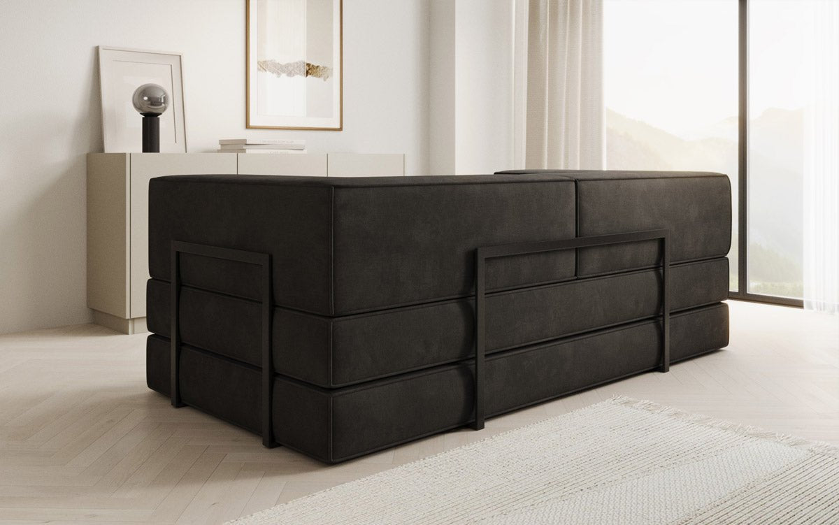 Designer Sofa Lazy 3 Sitzer in Samt