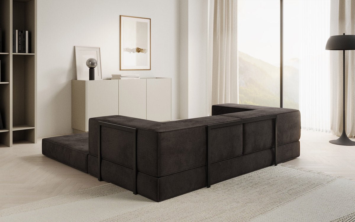 Designer Sofa Lazy 3 Sitzer in Samt
