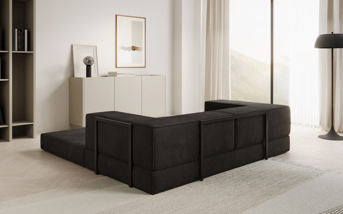 Designer Sofa Lazy 3 Sitzer in Samt