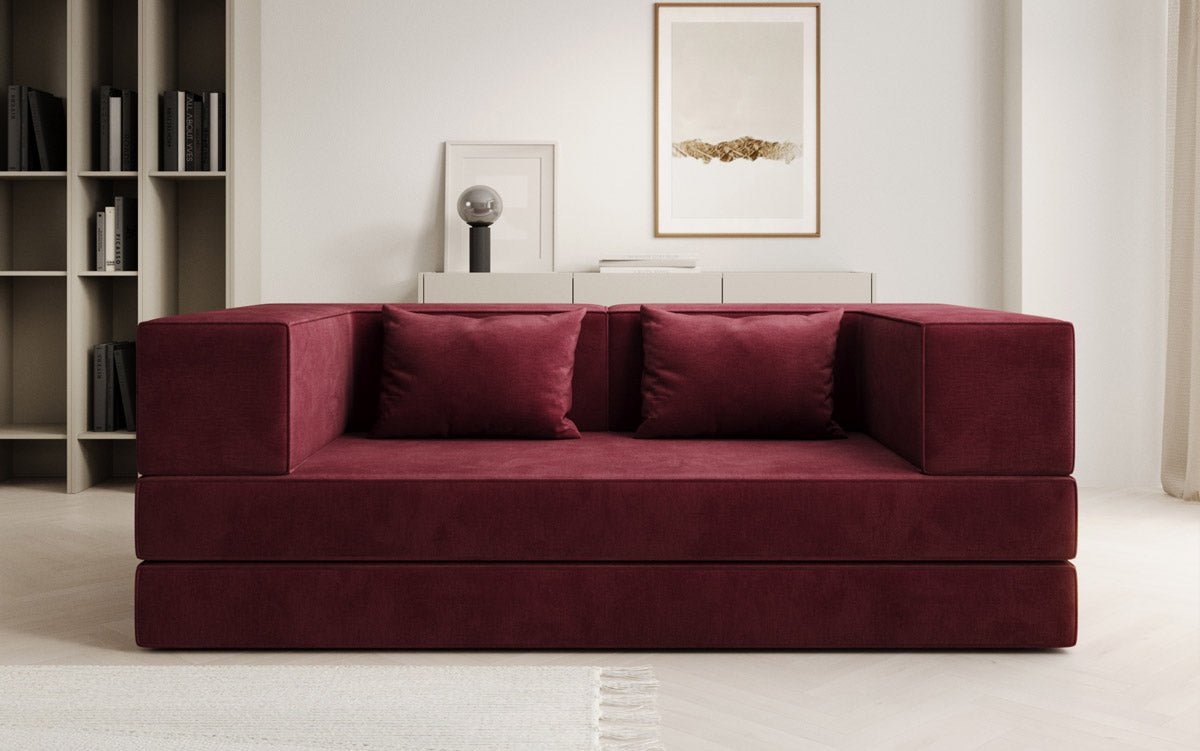Designer Sofa Lazy 3 Sitzer in Samt