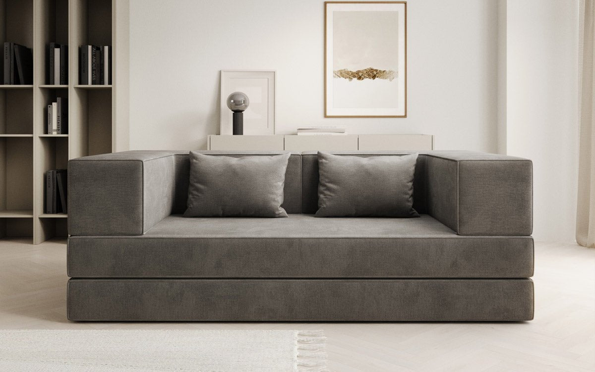 Designer Sofa Lazy 3 Sitzer in Samt