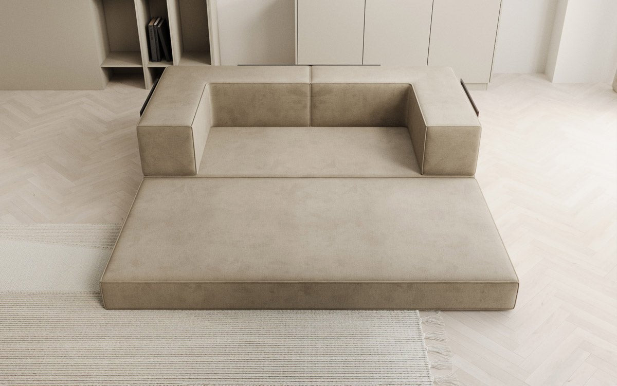 Designer Sofa Lazy 3 Sitzer in Samt