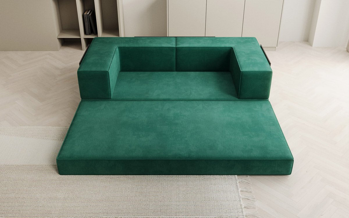 Designer Sofa Lazy 3 Sitzer in Samt