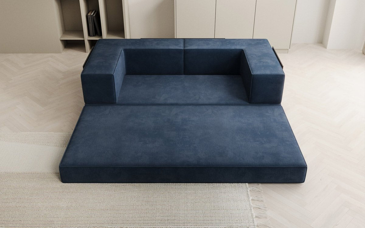 Designer Sofa Lazy 3 Sitzer in Samt