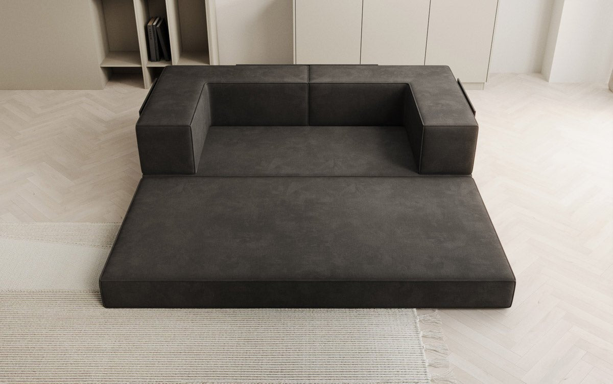 Designer Sofa Lazy 3 Sitzer in Samt