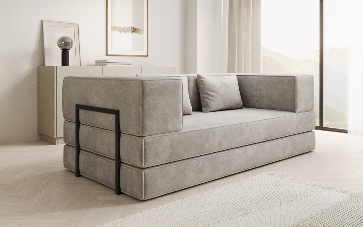 Designer Sofa Lazy 3 Sitzer in Samt