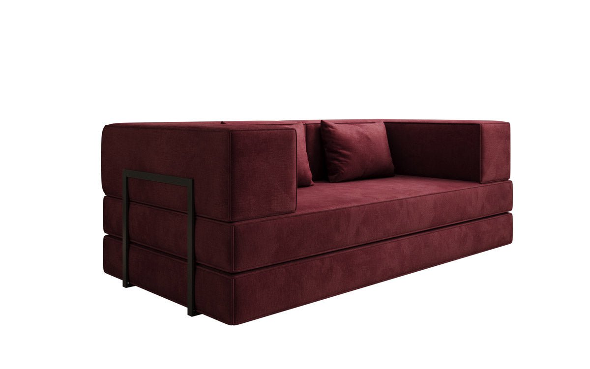 Designer Sofa Lazy 3 Sitzer in Samt