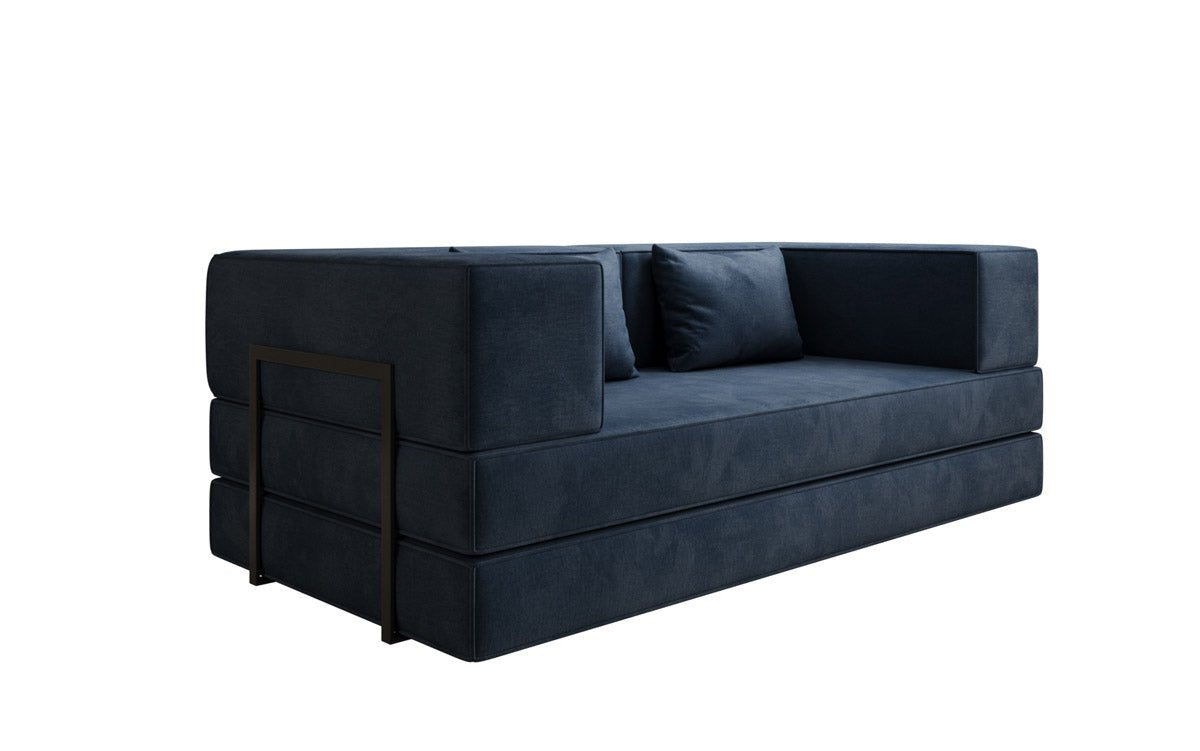 Designer Sofa Lazy 3 Sitzer in Samt