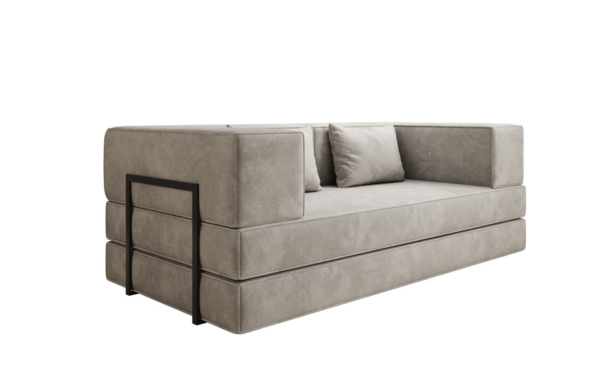Designer Sofa Lazy 3 Sitzer in Samt