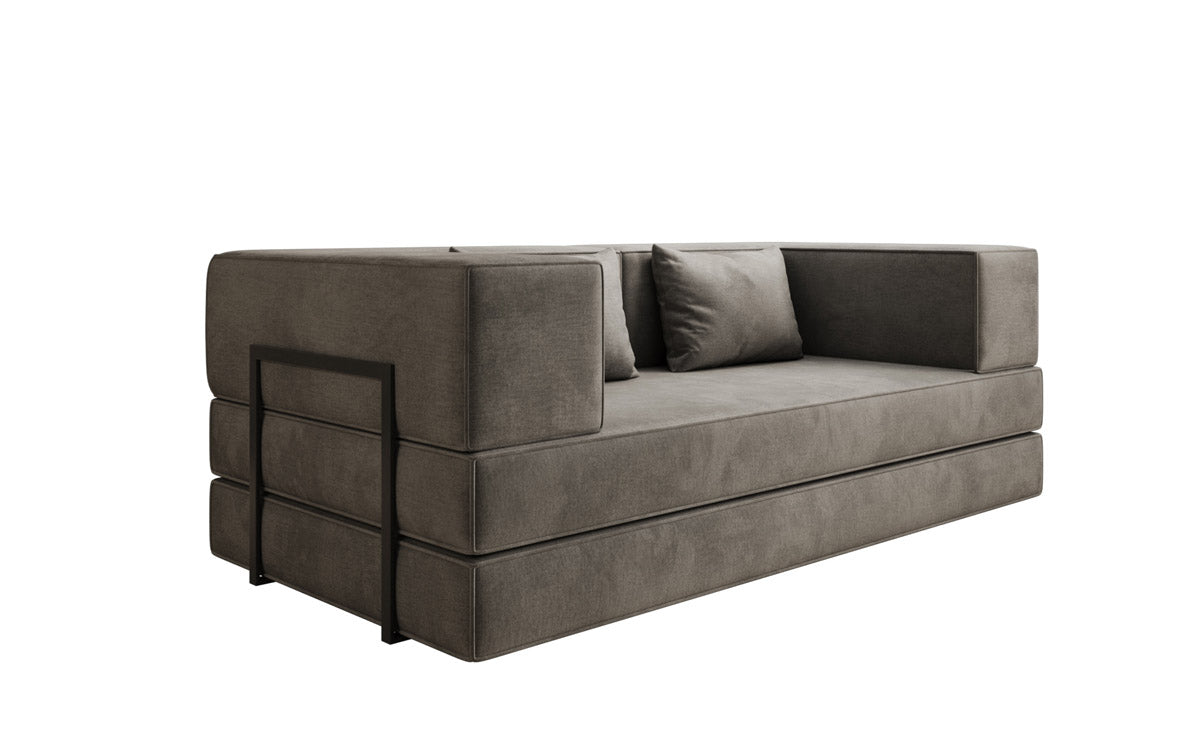 Designer Sofa Lazy 3 Sitzer in Samt