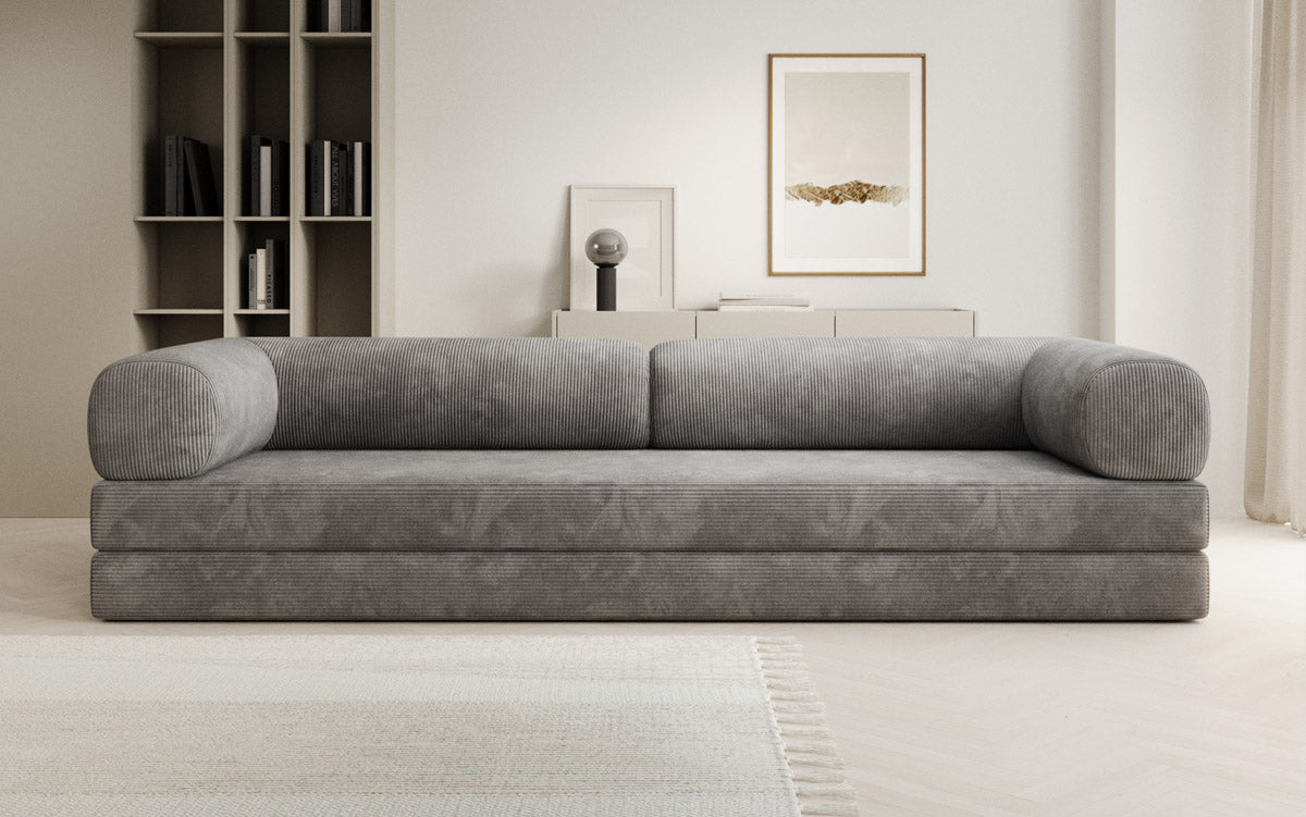 Designer Sofa Lazy 3 Sitzer XXL in Cord