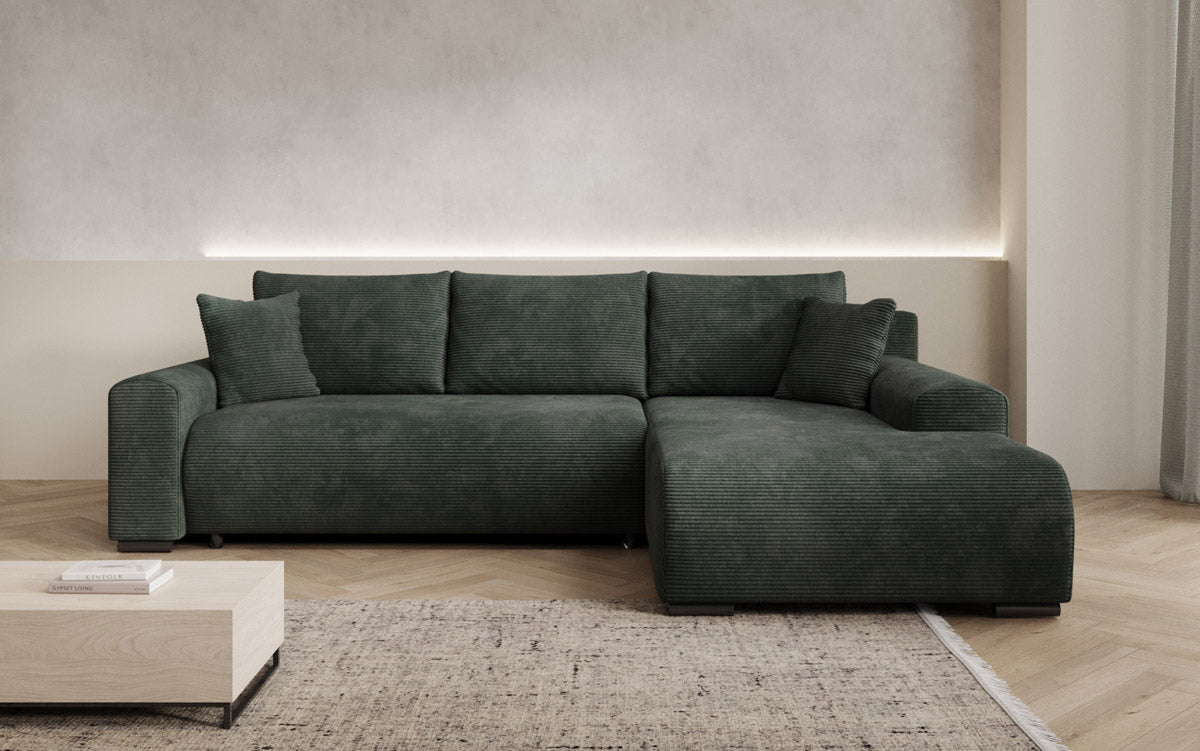 Designer Sofa Hanna mit Schlaffunktion und Stauraum