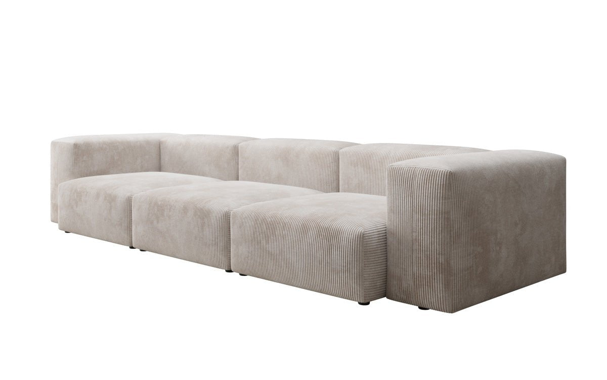 Designer 3 Sitzer Sofa Snug in Cord