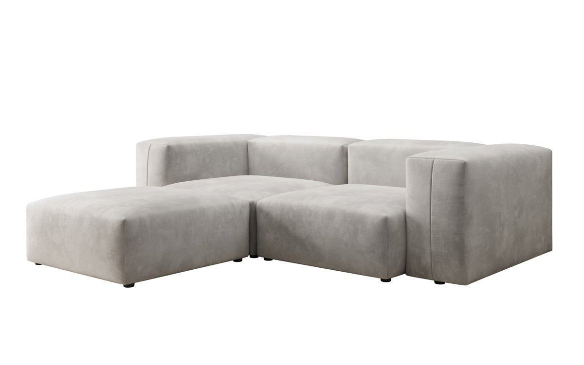 Designer L Sofa Snug Mini in Samt