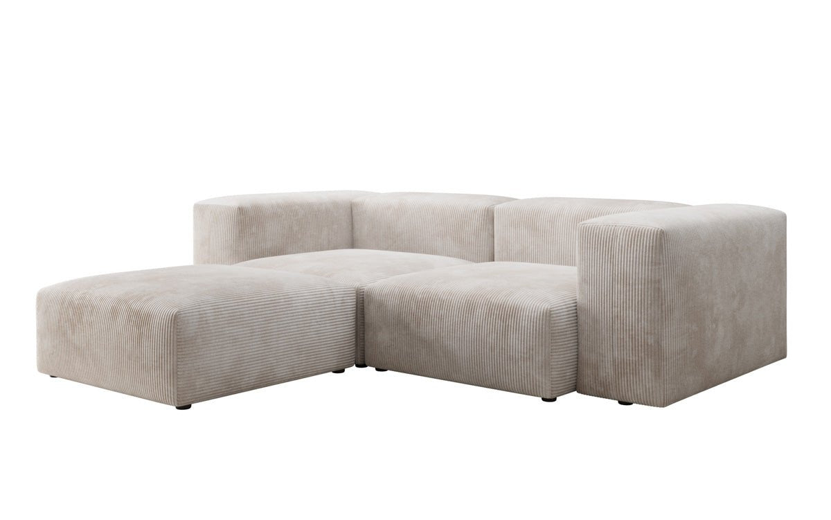 Designer L Sofa Snug Mini in Cord