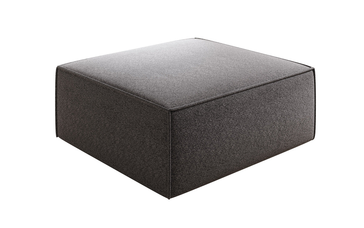 Beistellhocker Lesley in Strukturstoff