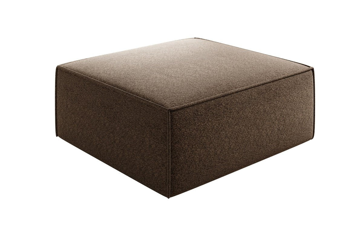 Beistellhocker Lesley in Strukturstoff