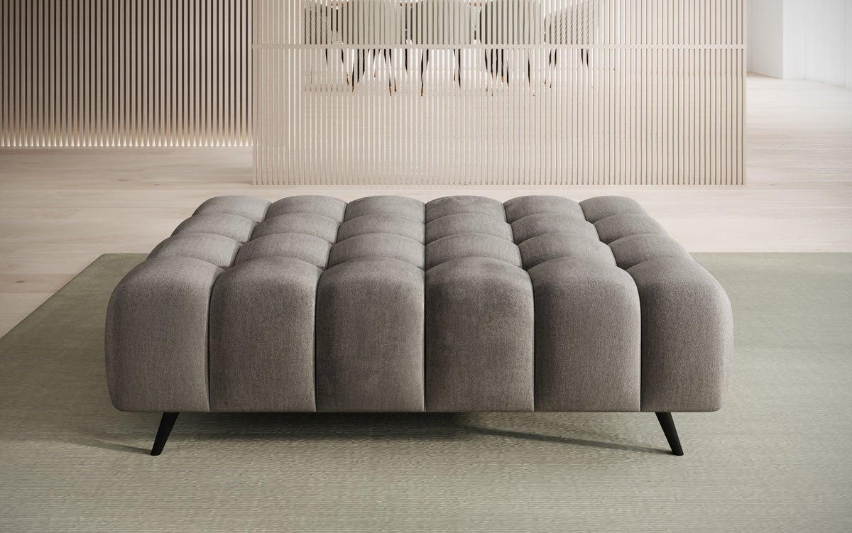 Beistellhocker Amora in Samt