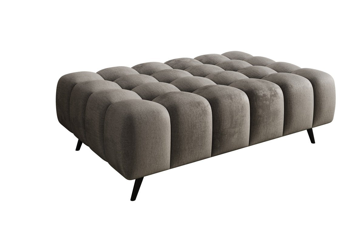 Beistellhocker Amora in Samt