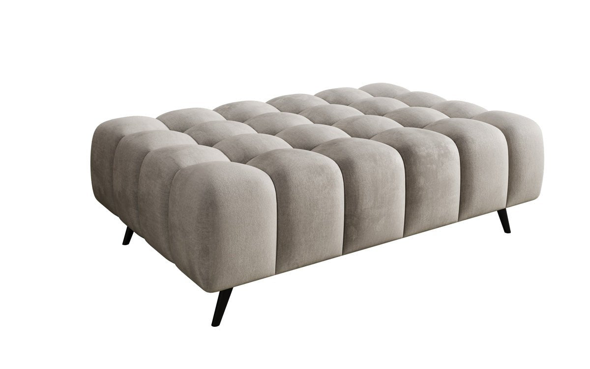 Beistellhocker Amora in Samt