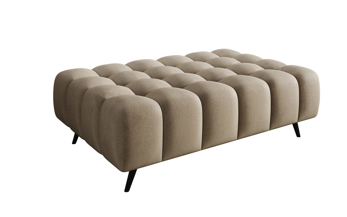 Beistellhocker Amora in Samt