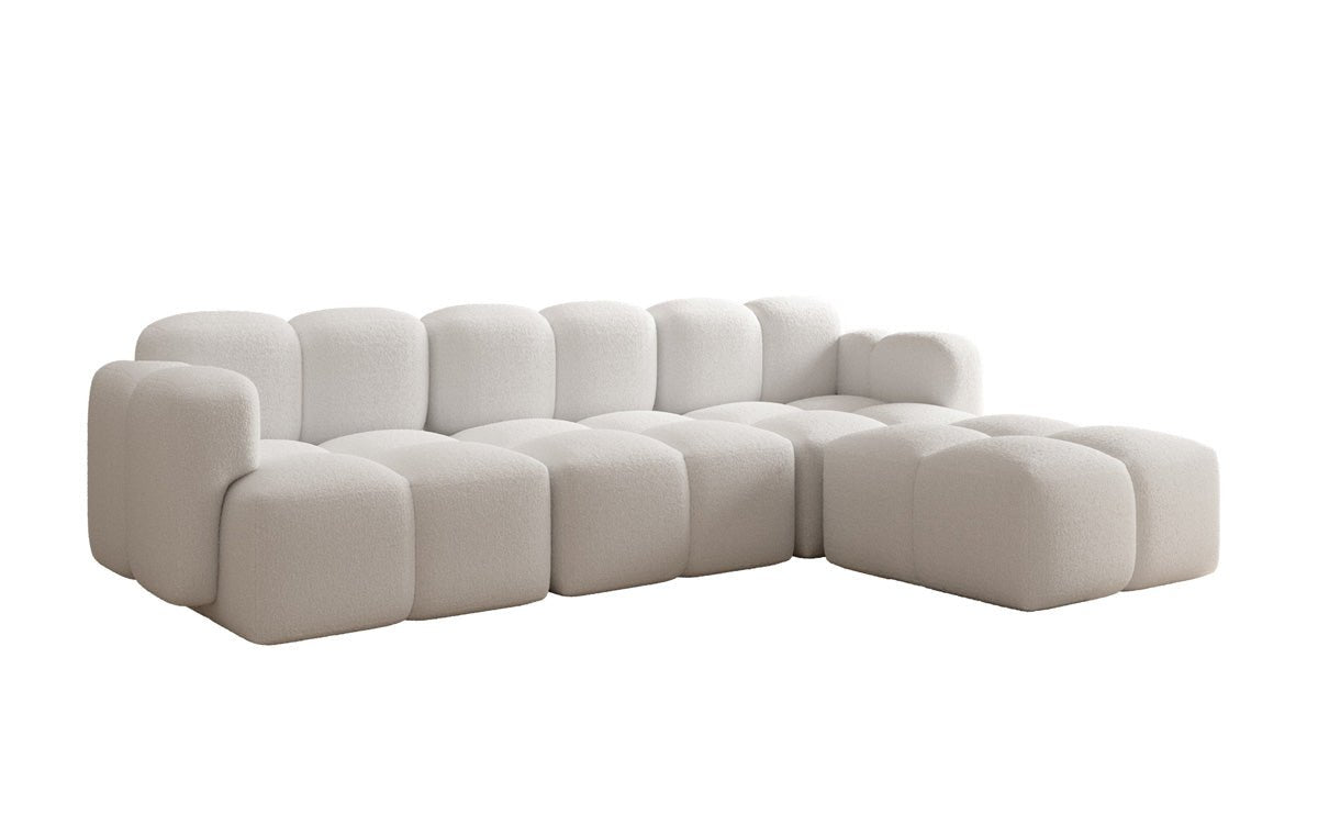 Designer L Sofa Celly in Bouclé