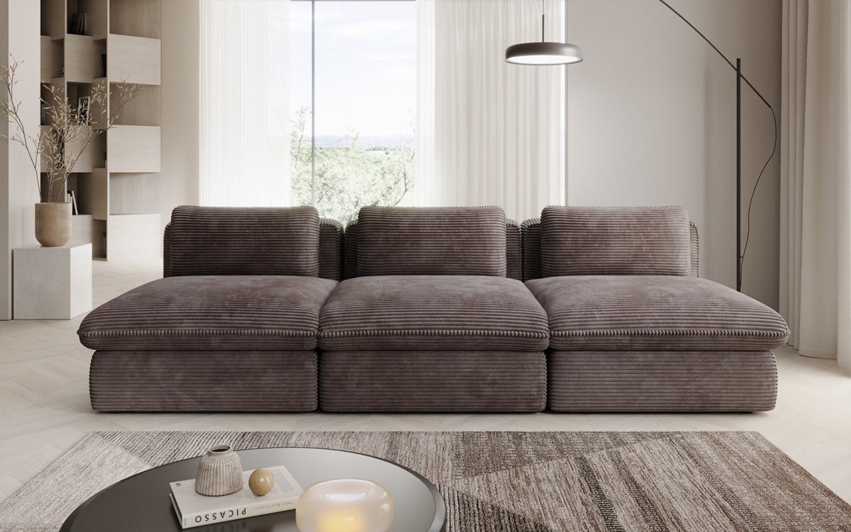 Designer Sofa Cuddle 3 Sitzer in Cord