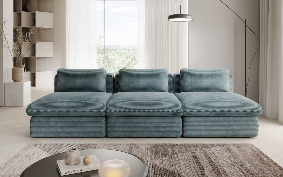 Designer Sofa Cuddle 3 Sitzer in Cord