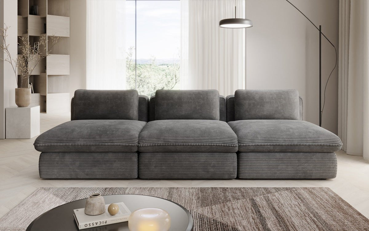 Designer Sofa Cuddle 3 Sitzer in Cord