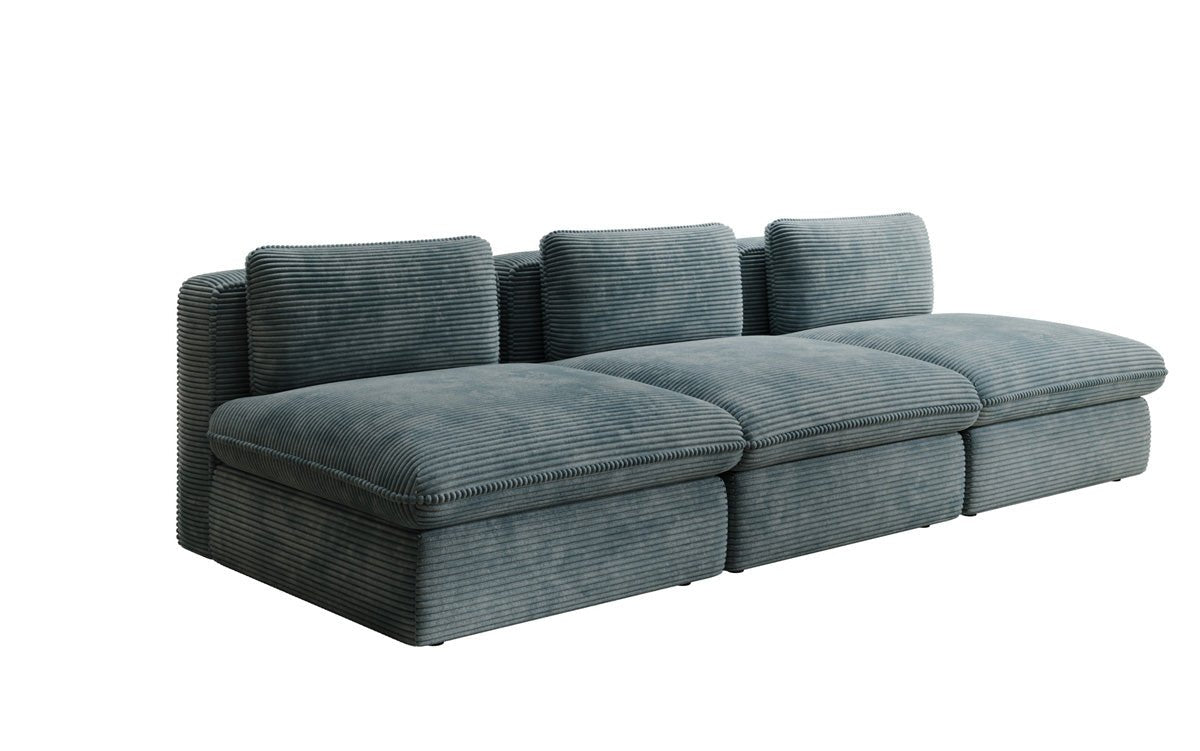 Designer Sofa Cuddle 3 Sitzer in Cord