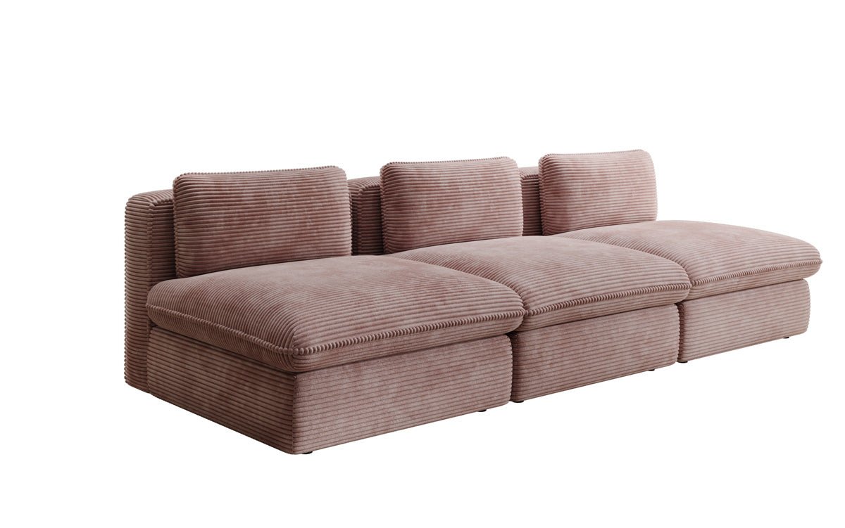 Designer Sofa Cuddle 3 Sitzer in Cord