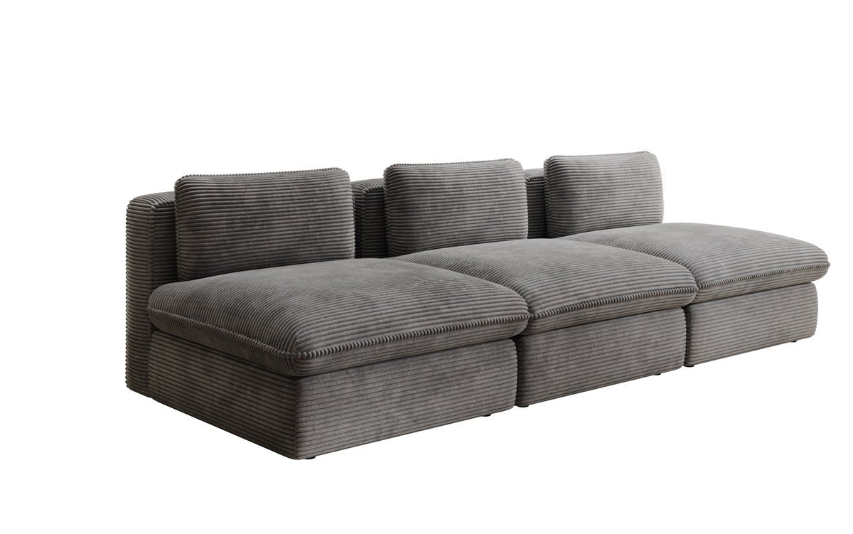Designer Sofa Cuddle 3 Sitzer in Cord