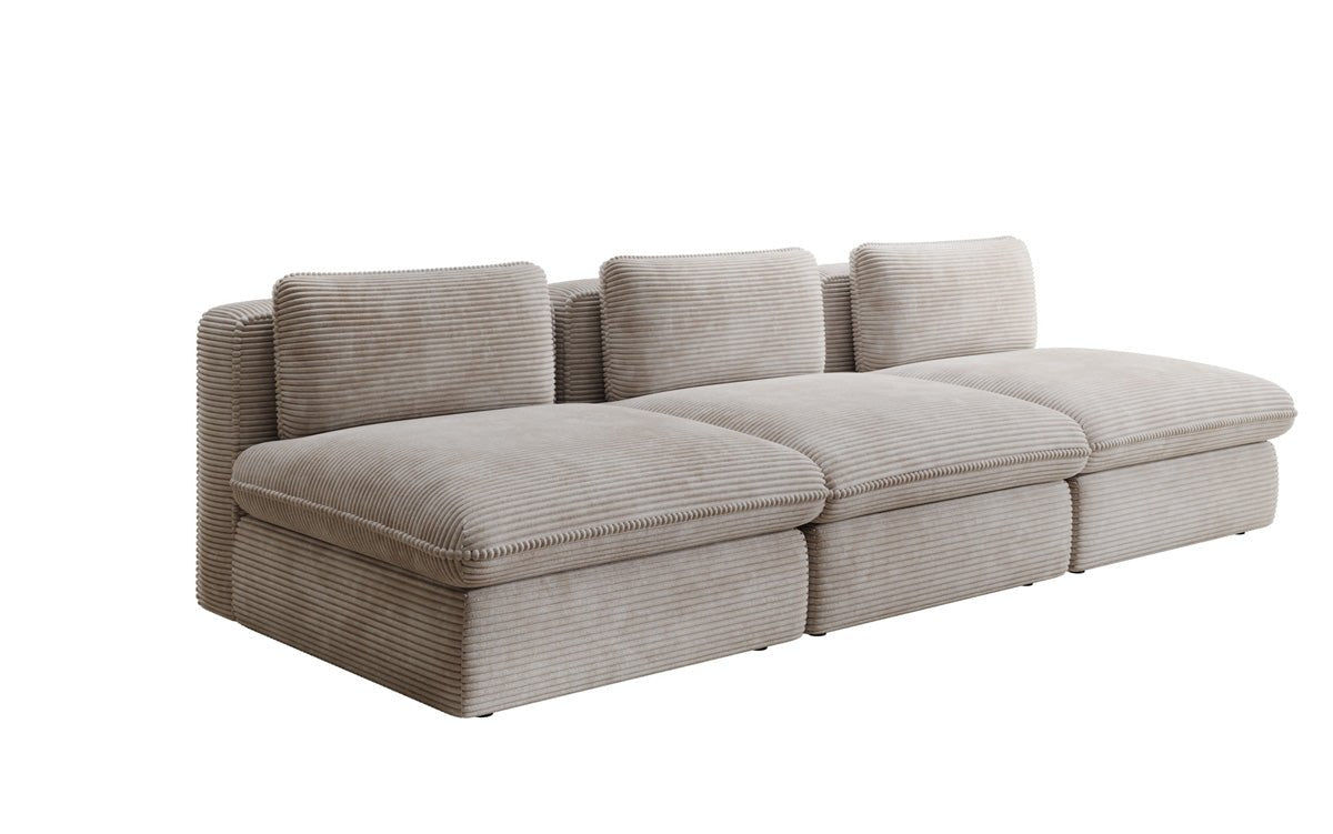Designer Sofa Cuddle 3 Sitzer in Cord