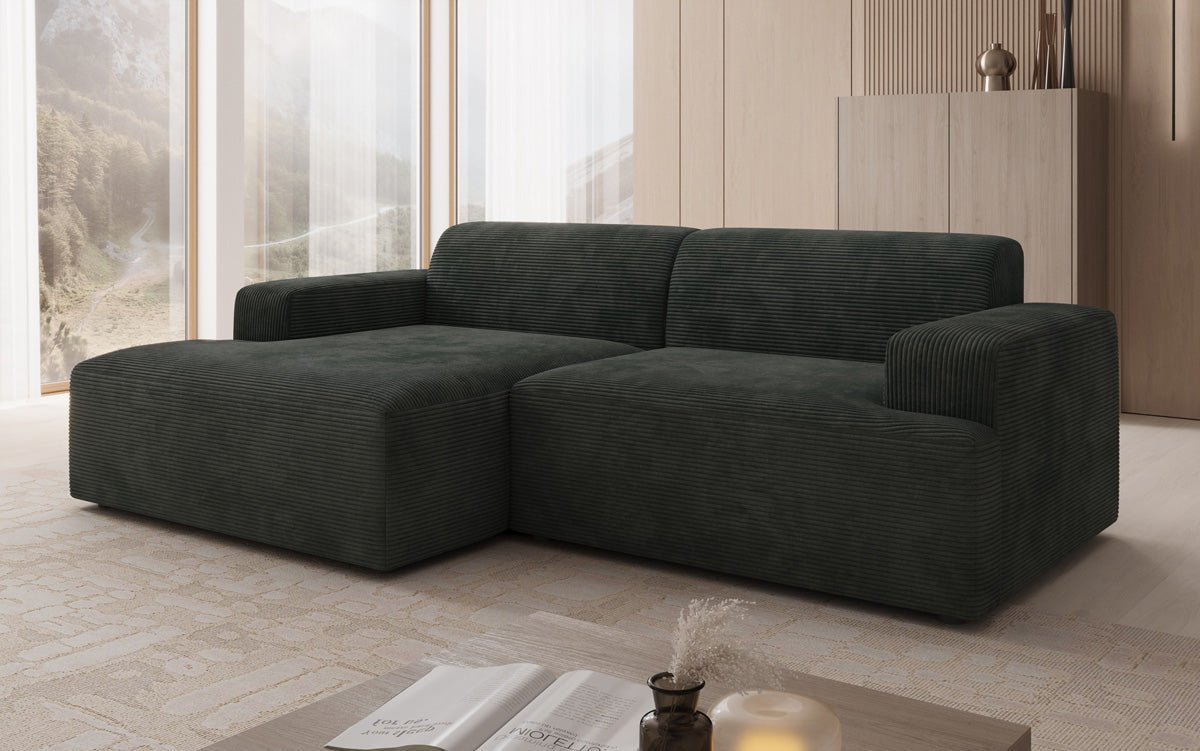 Designer Sofa Monza L in Cord