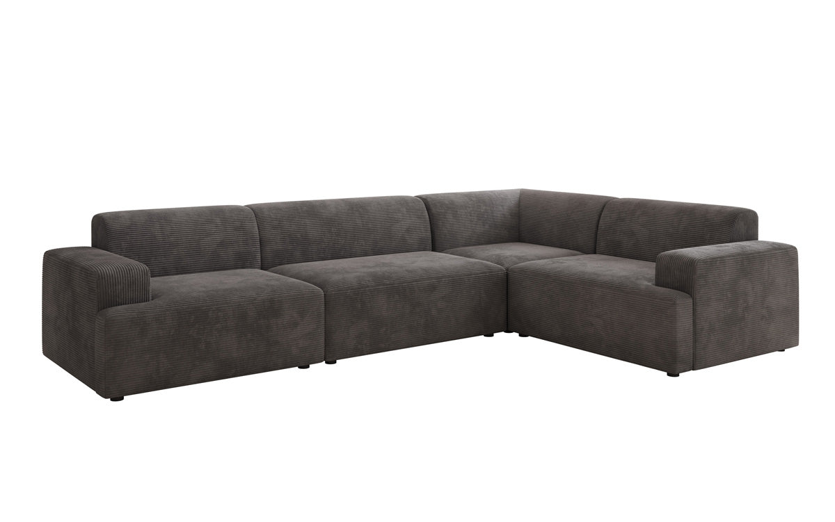 Designer Sofa Monza Wohnlandschaft L in Cord