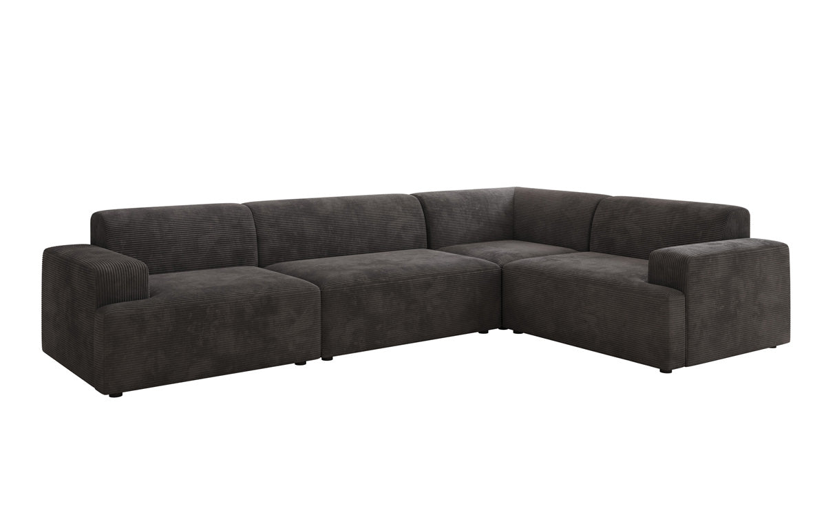 Designer Sofa Monza Wohnlandschaft L in Cord