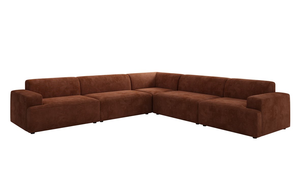 Designer Sofa Monza Wohnlandschaft L XXL in Cord