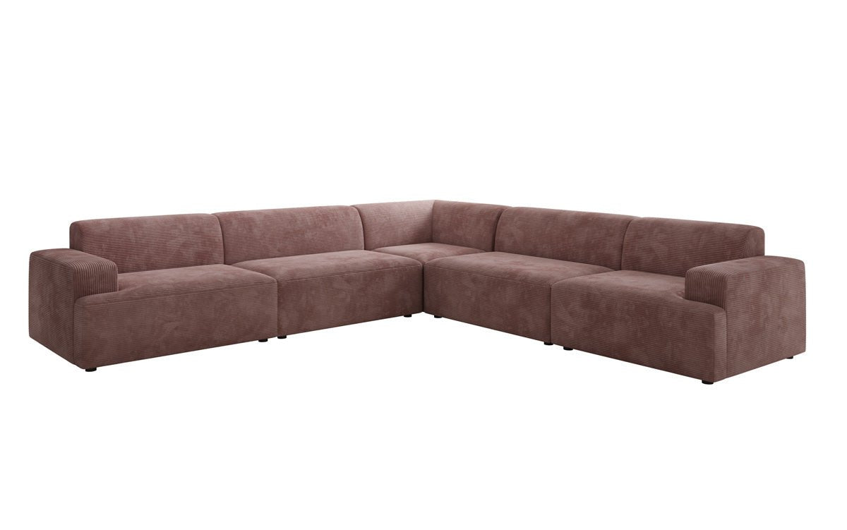 Designer Sofa Monza Wohnlandschaft L XXL in Cord