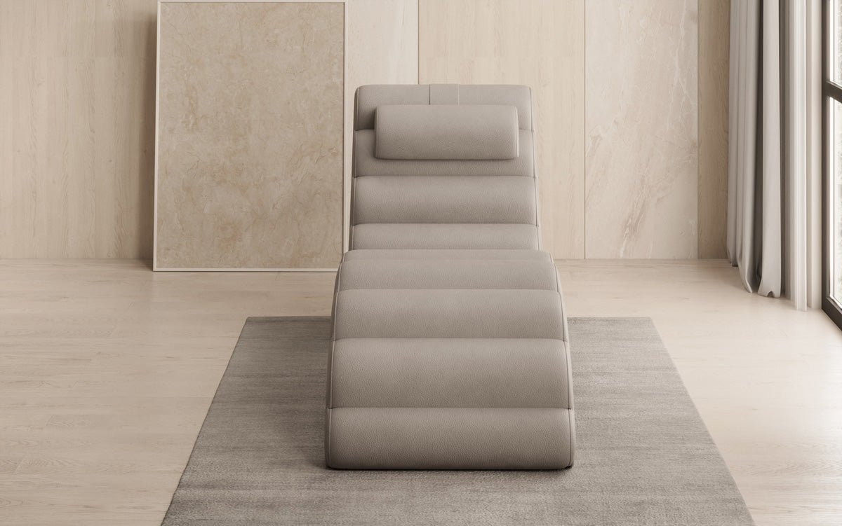 Designer Relax-Liege Malina in Echtleder