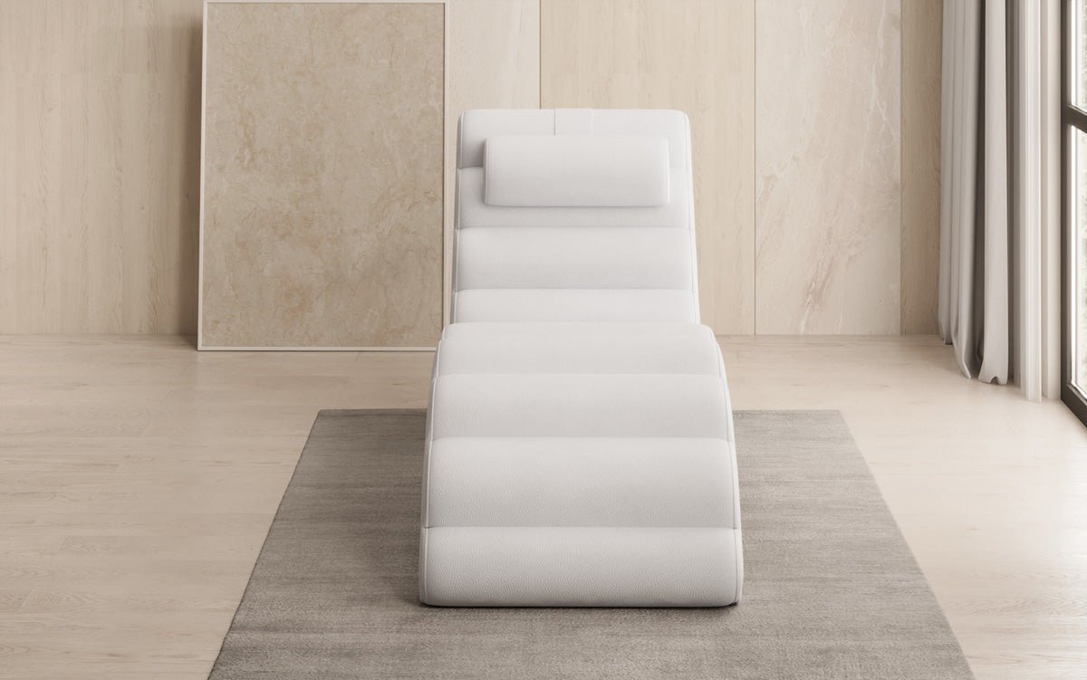 Designer Relax-Liege Malina in Echtleder