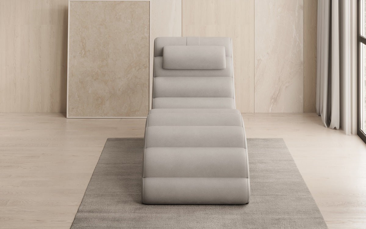 Designer Relax-Liege Malina in Echtleder