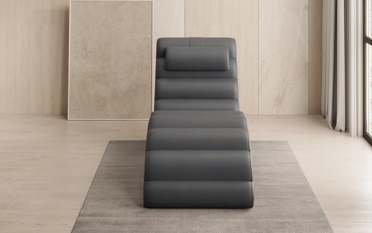 Designer Relax-Liege Malina in Echtleder