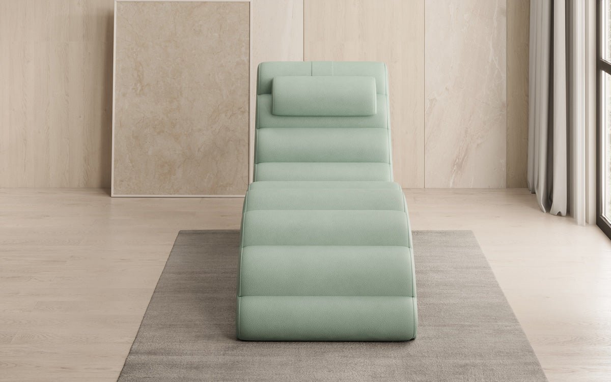 Designer Relax-Liege Malina in Echtleder