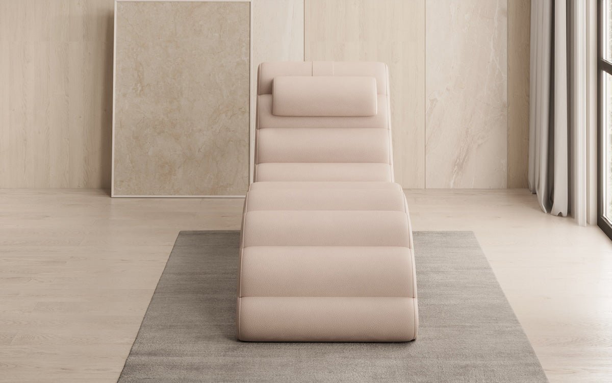Designer Relax-Liege Malina in Echtleder