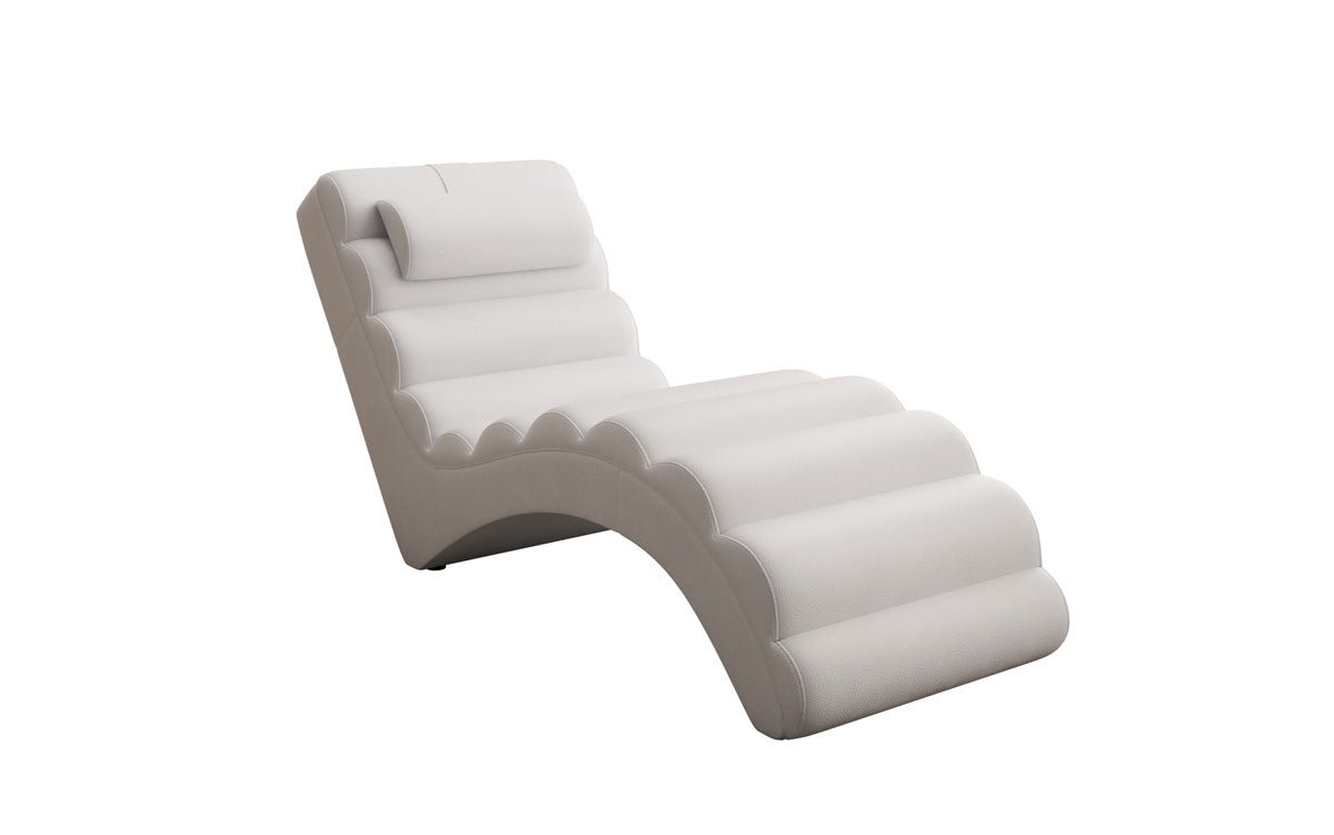 Designer Relax-Liege Malina in Echtleder