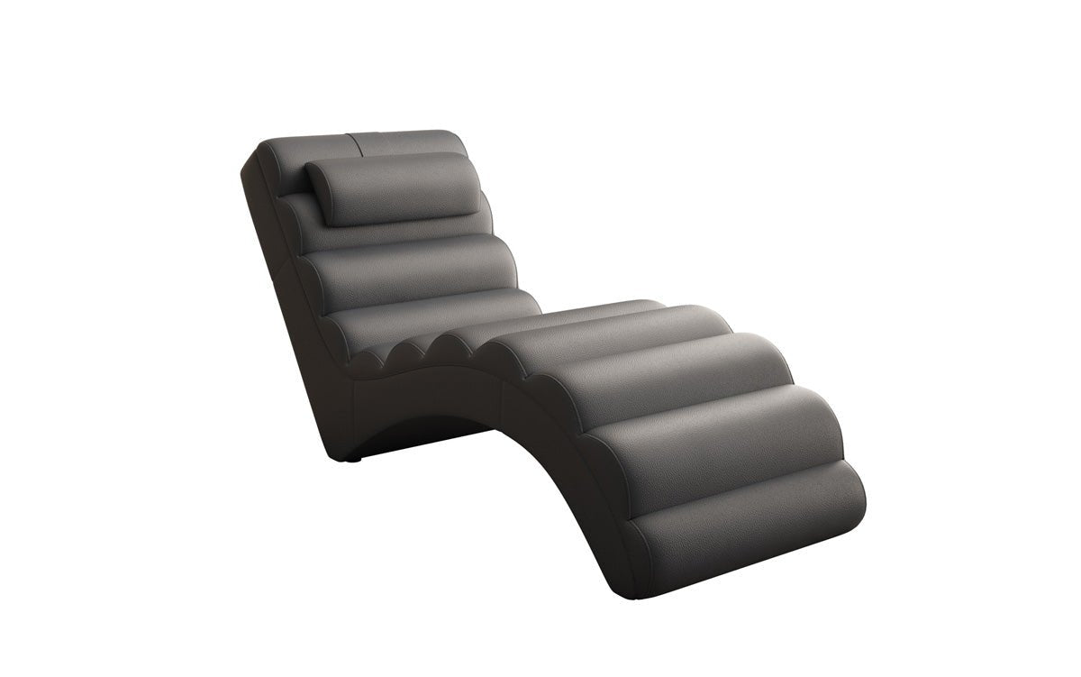 Designer Relax-Liege Malina in Echtleder